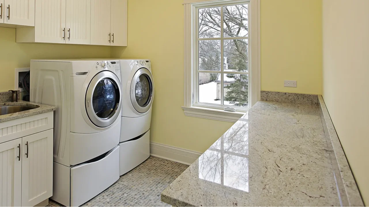 Laundry room in luxury home