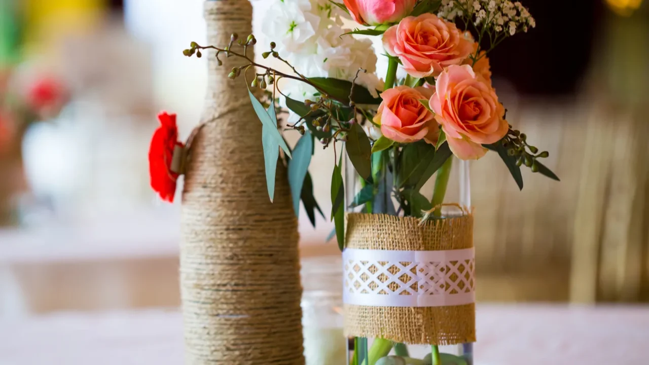 Wedding Reception Table Centerpieces