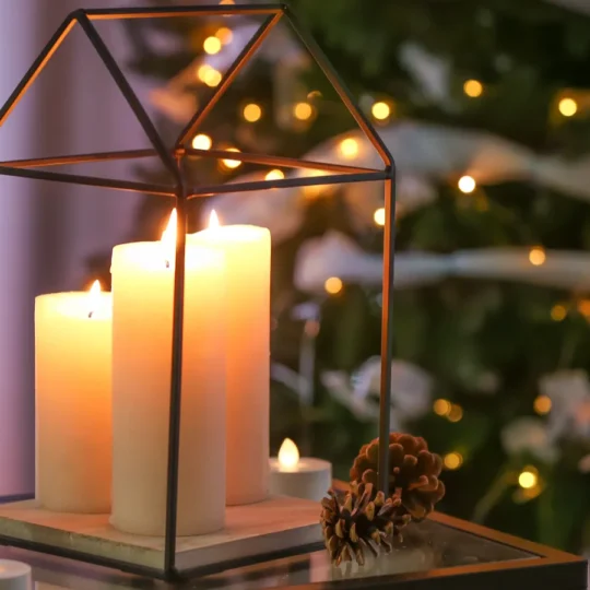 DIY Candle Holders for a Cozy Holiday Glow