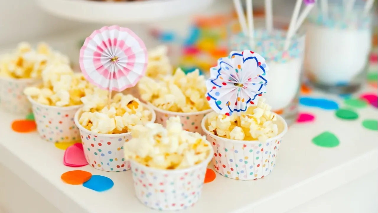 dessert table at party