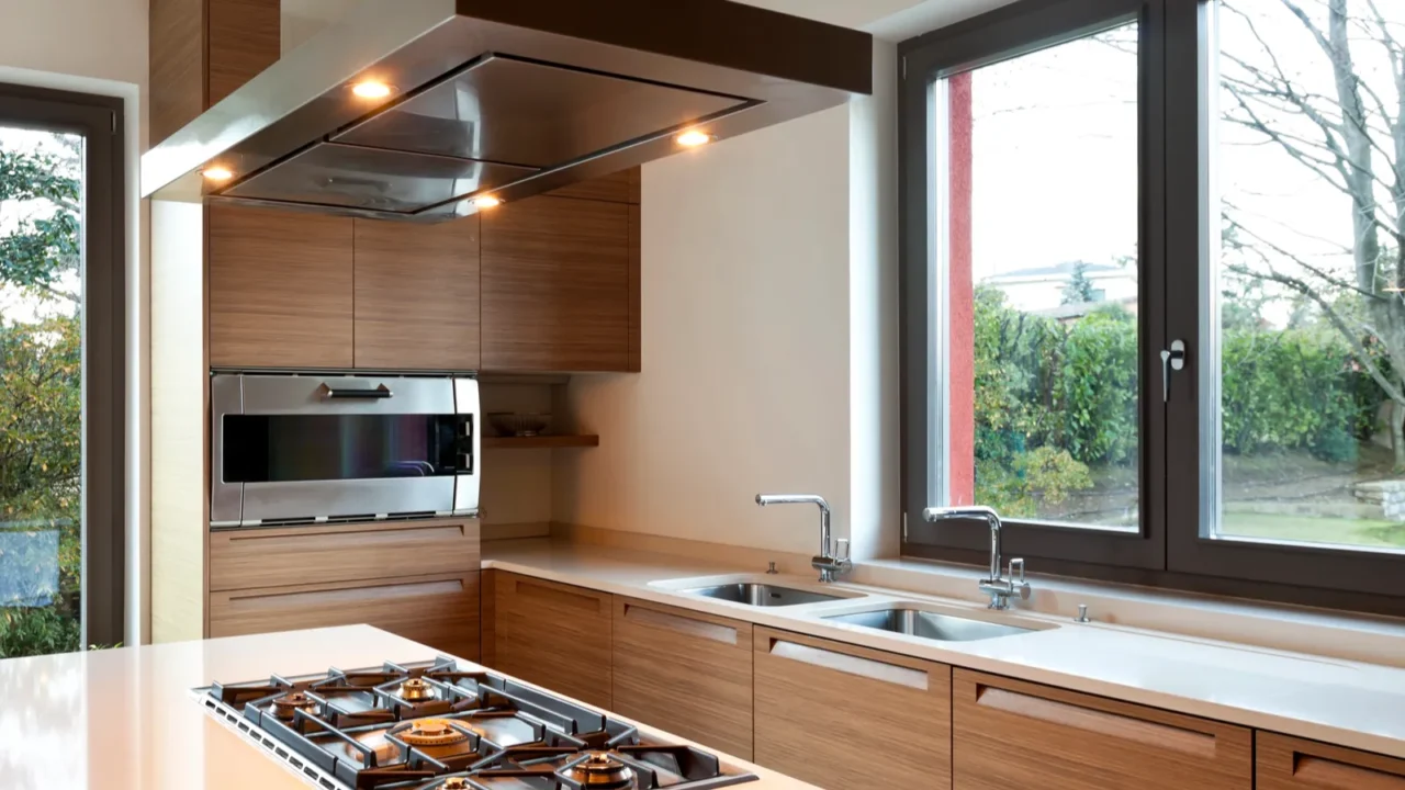 beautiful apartment interior kitchen