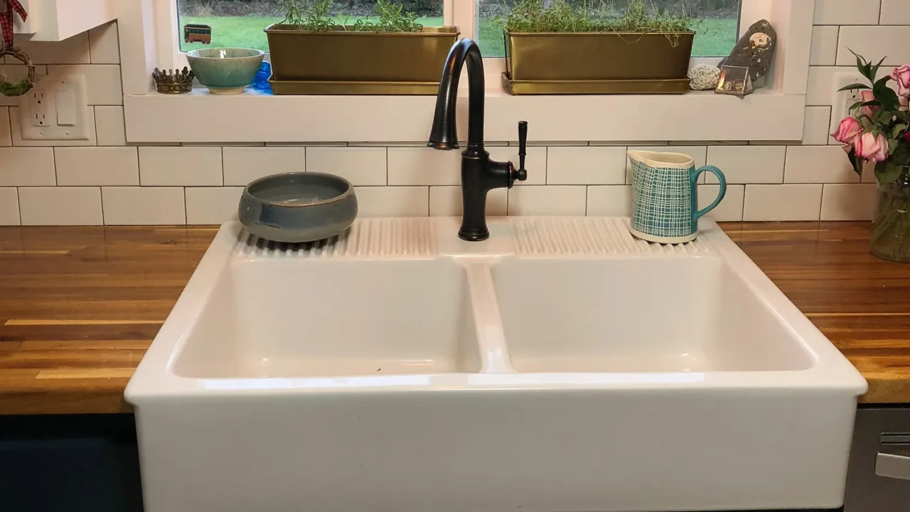 farmhouse sink home remodel