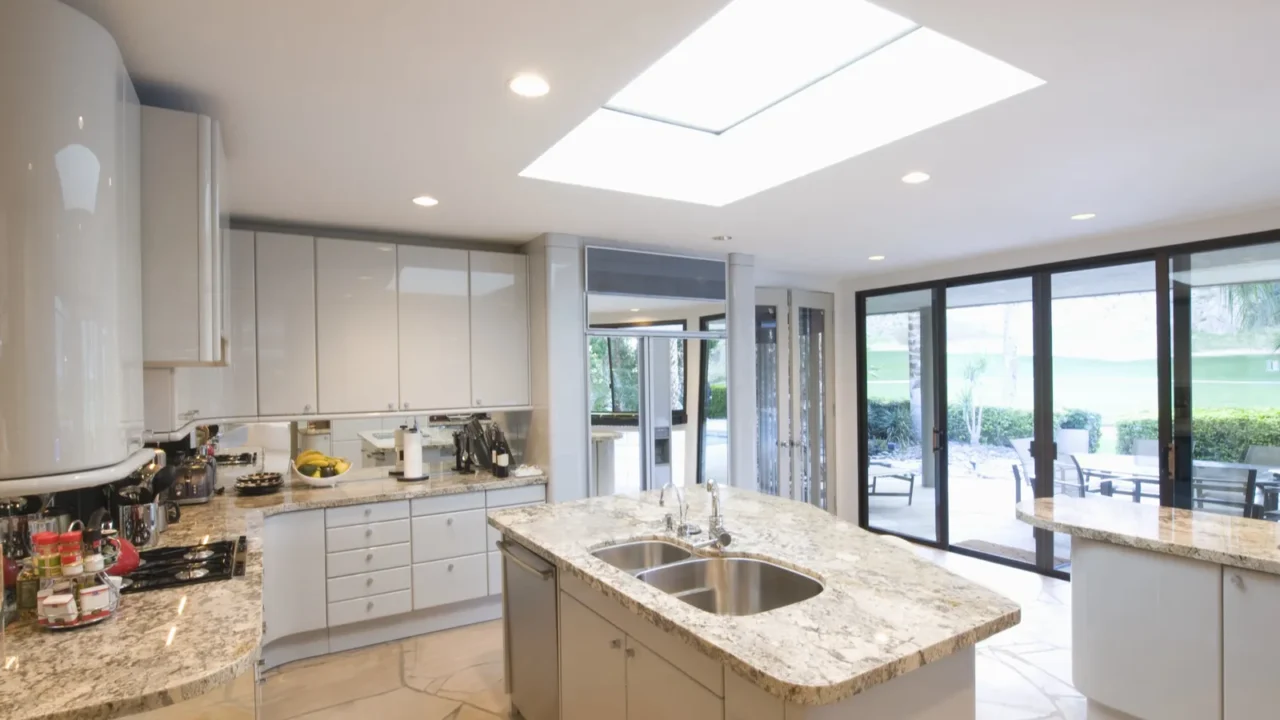 marble topped worktop units