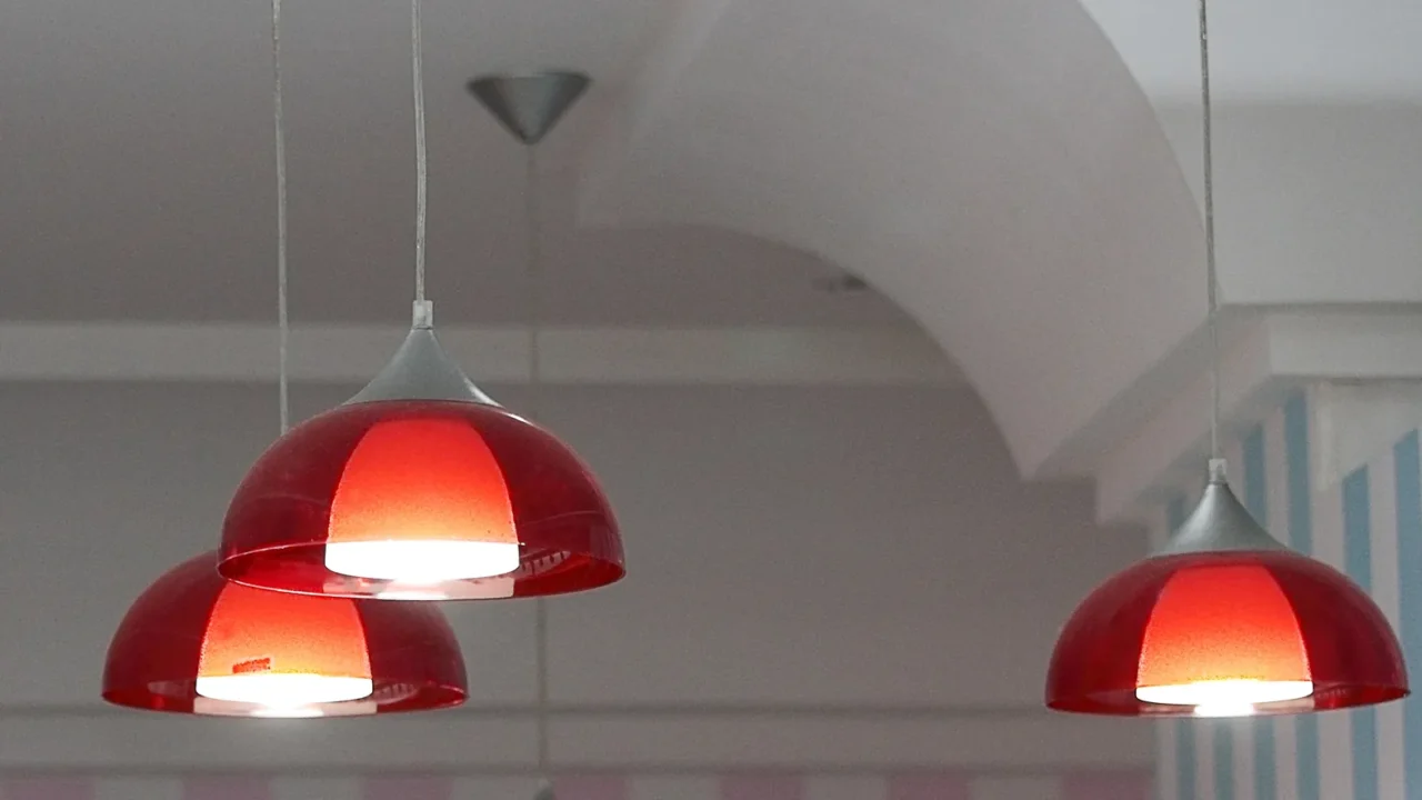 pendant lights in the interior