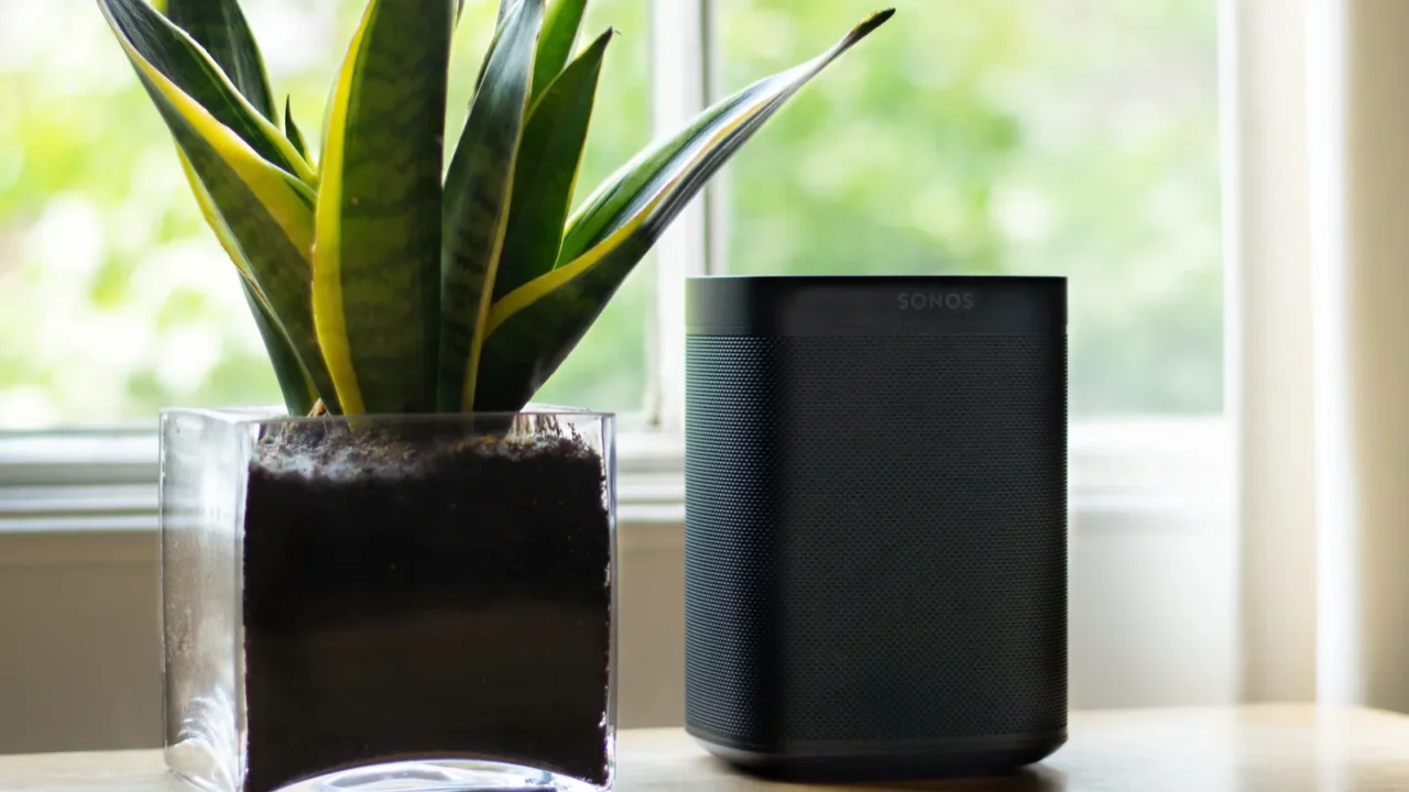 sonos home entertainment system in a home