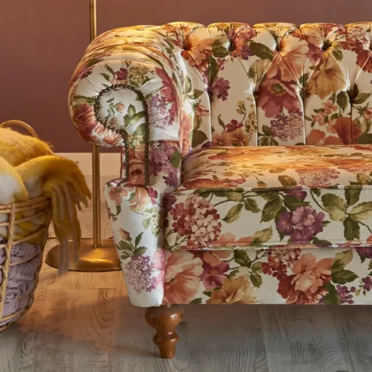 Floral Upholstery Is Back and Better Than Ever