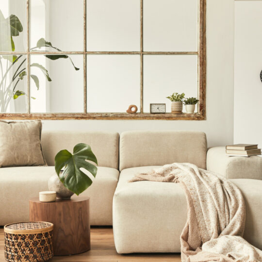 How I Nailed the ‘Earthy Modern’ Look in My Living Room