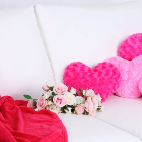 Red, Pink, and White Valentine’s Decor Magic