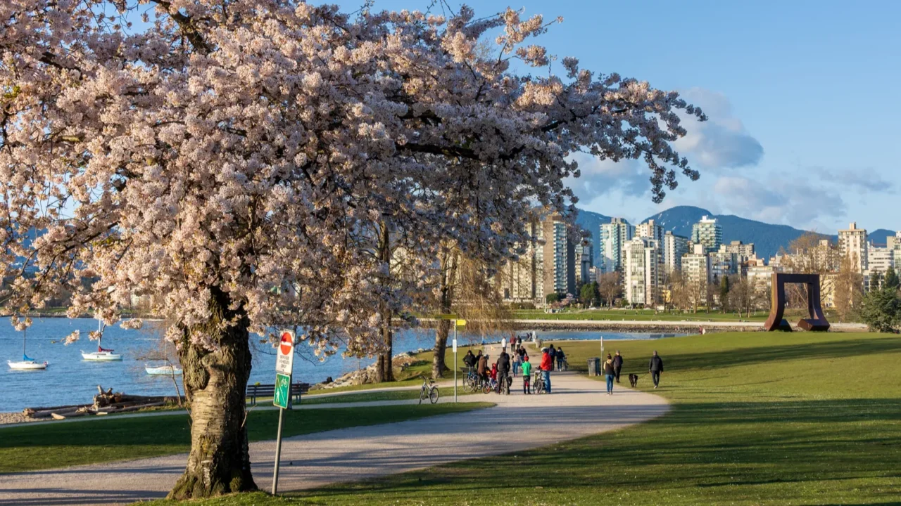 vancouver city bc canada  april 4 2021  vanier