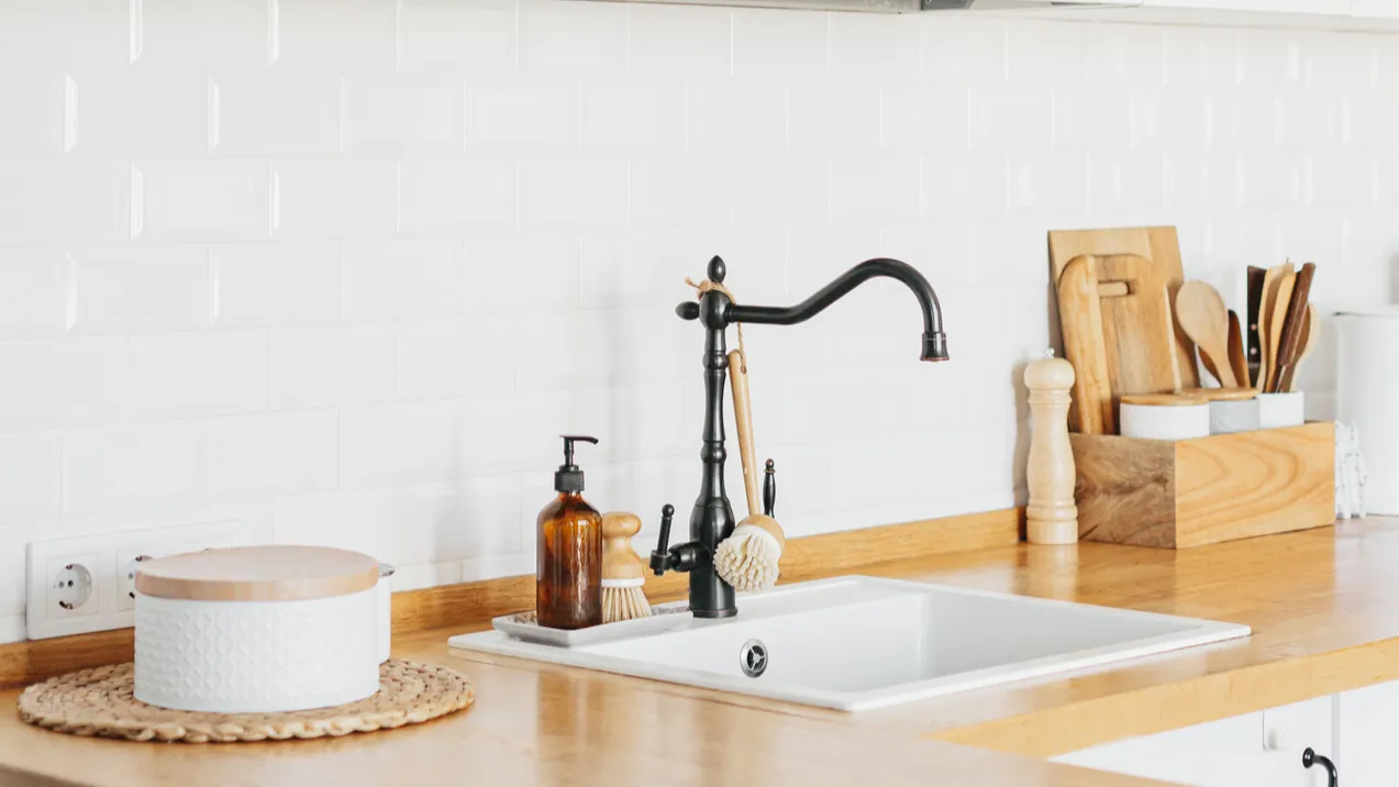 eco friendly kitchen zero waste home concept