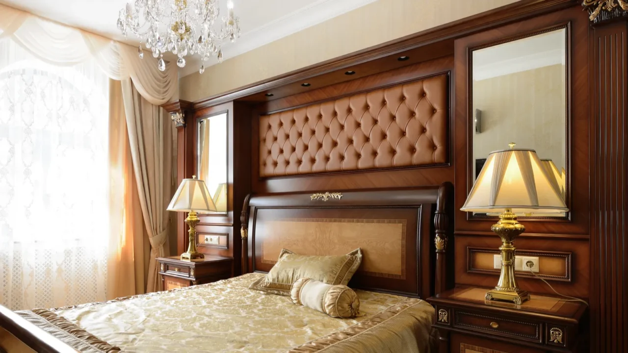 interior of a luxury bedroom