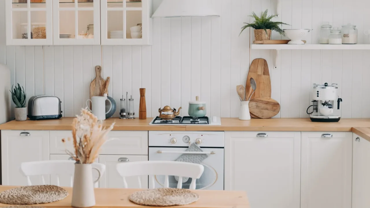 scandinavian kitchen design modern apartment decoration domestic kitchen or dining