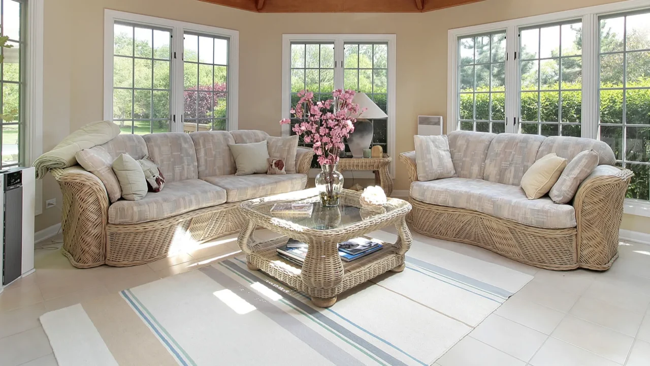 sunroom in luxury home