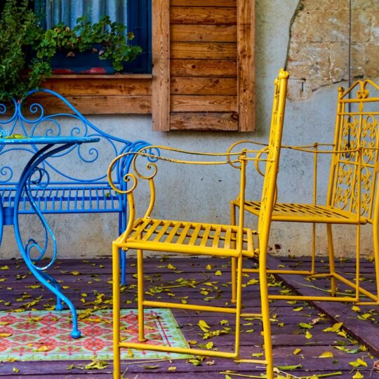 What Happened When I Went Full Retro on My Patio