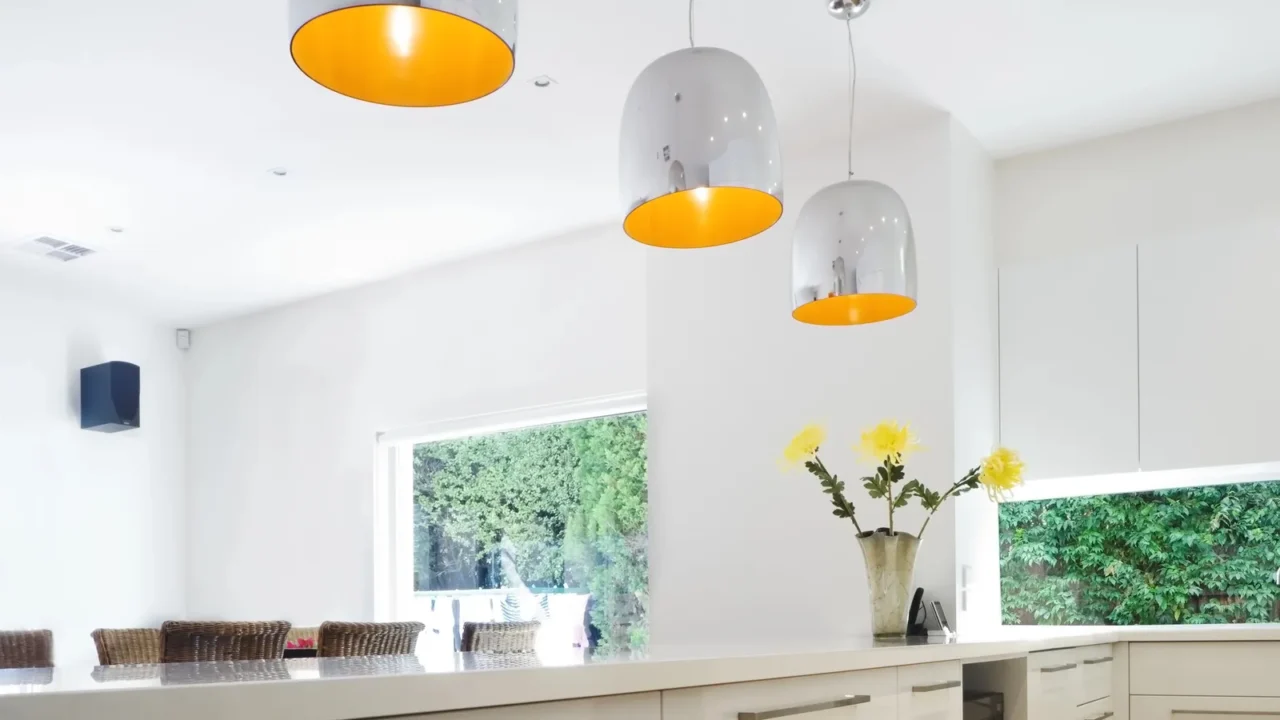 cabinetry drawers in a new contemporary white kitchen renovation