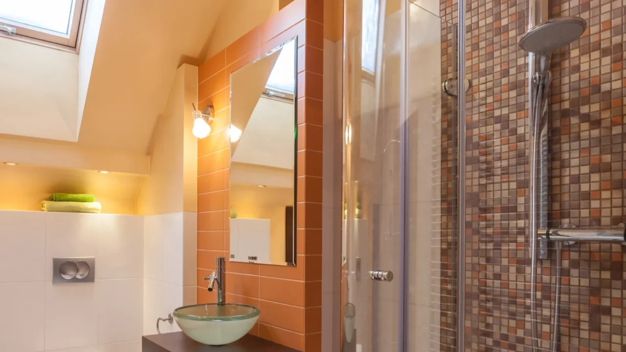 classy house bathroom interior