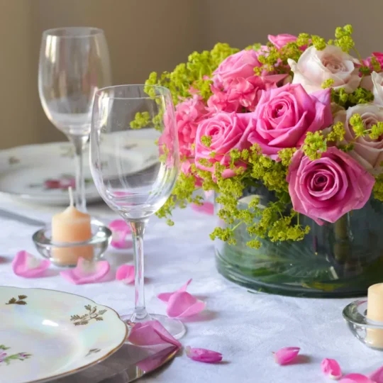 Spring Tablescape Magic with Just One Vase