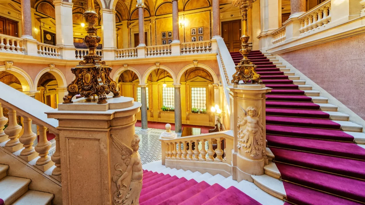 interior of classic building