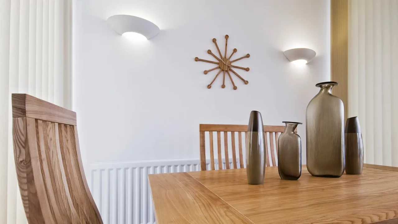modern dining room