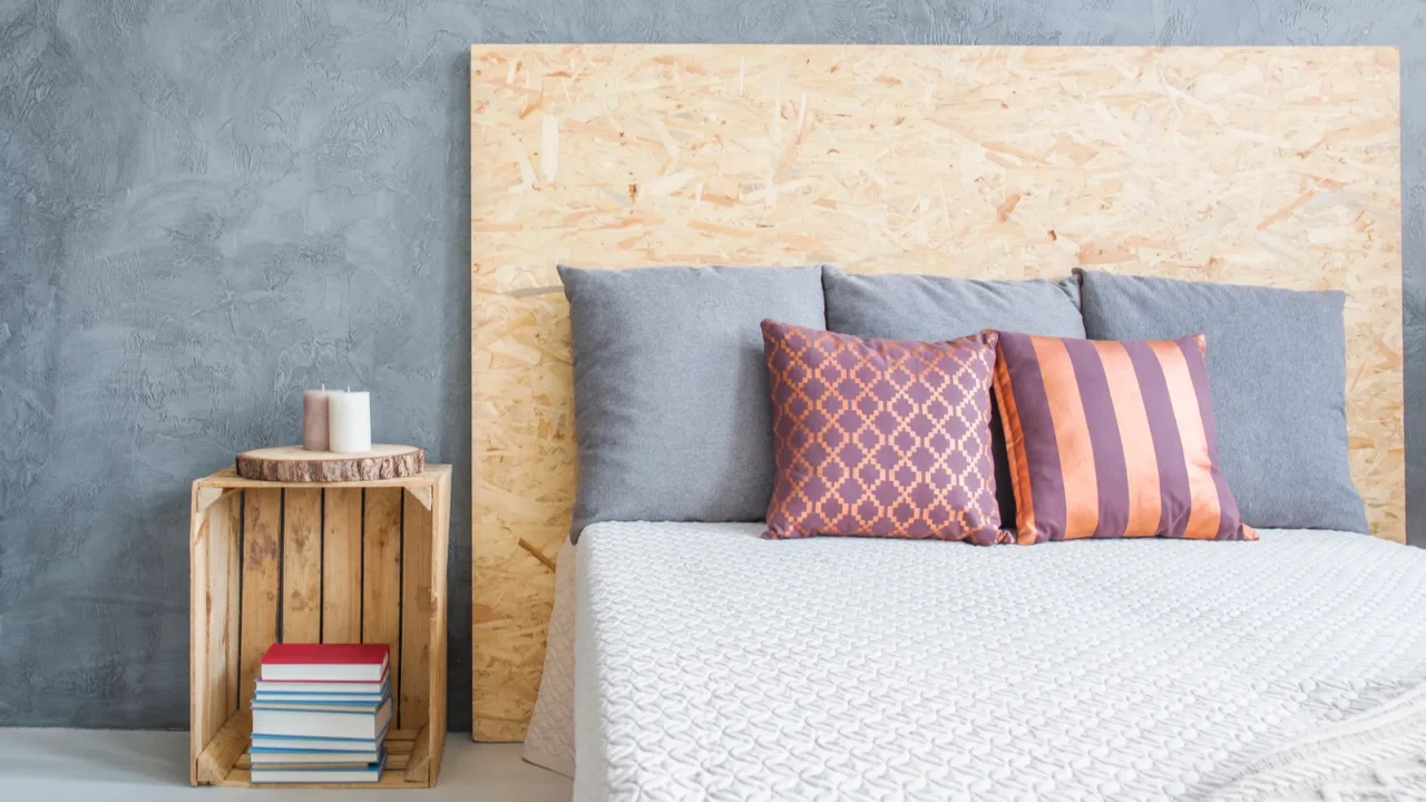 room with eco osb bed