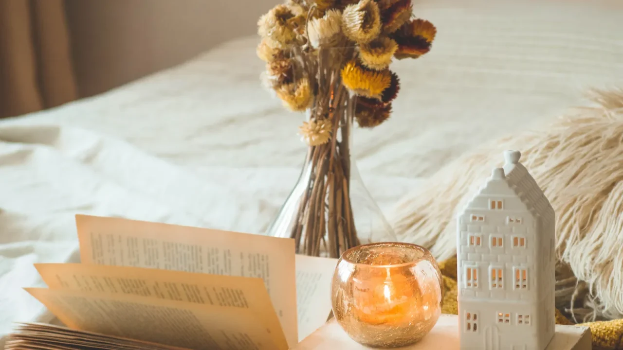 sweet home still life details in home interior of living