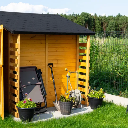 Chic Ways to Hide Weed Trimmer and Garden Gear