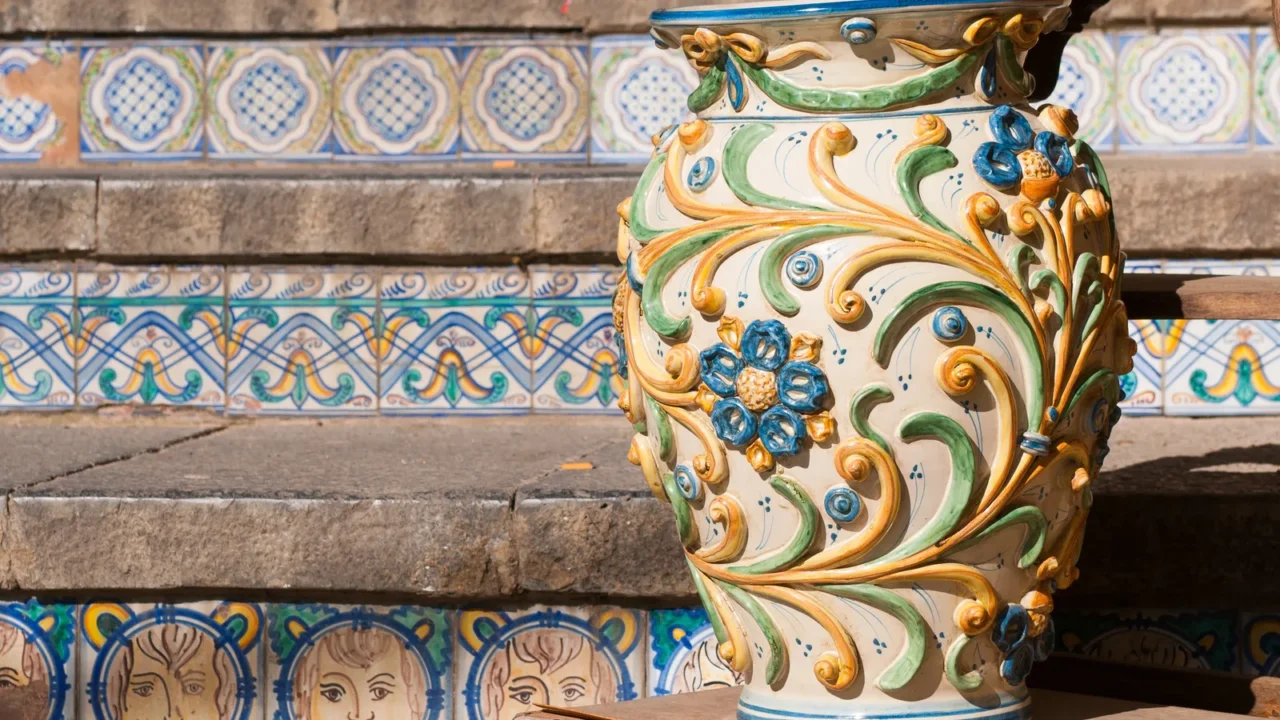 art of ceramic in sicily