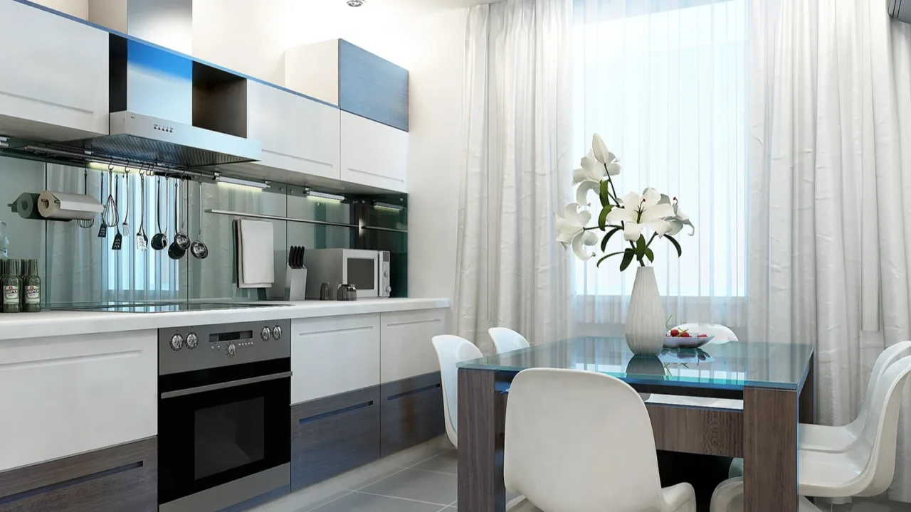 modern kitchen interior