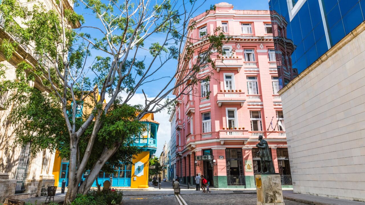 Ambos Mundos, the favorite hotel of the famous writer Hemingway in Cuba.