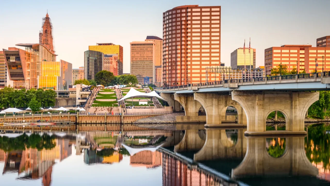 hartford city skyline