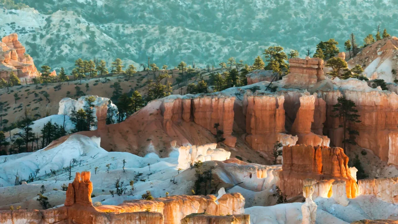 scenic view of bryce canyon southern utah usa