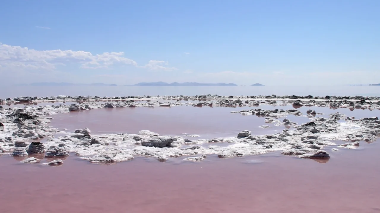 center of the spiral jetty robert smithsons masterpiece earthwork which