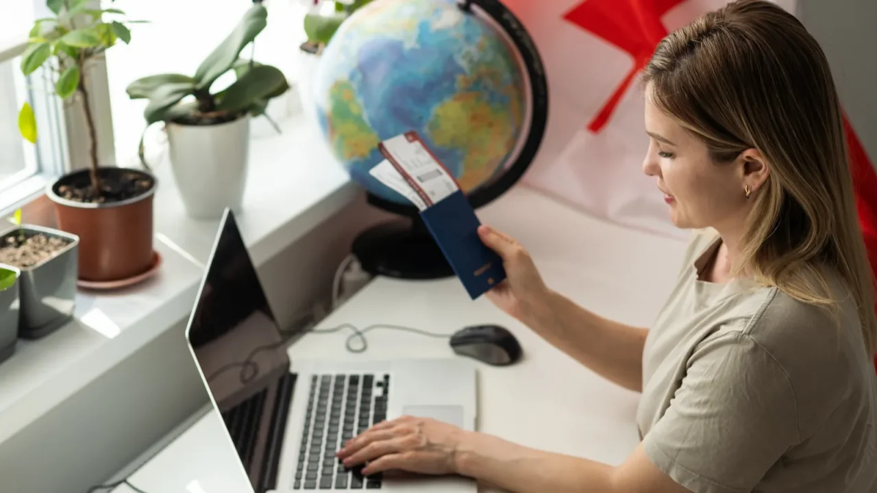 canada national flag business communication connection concept high quality photo
