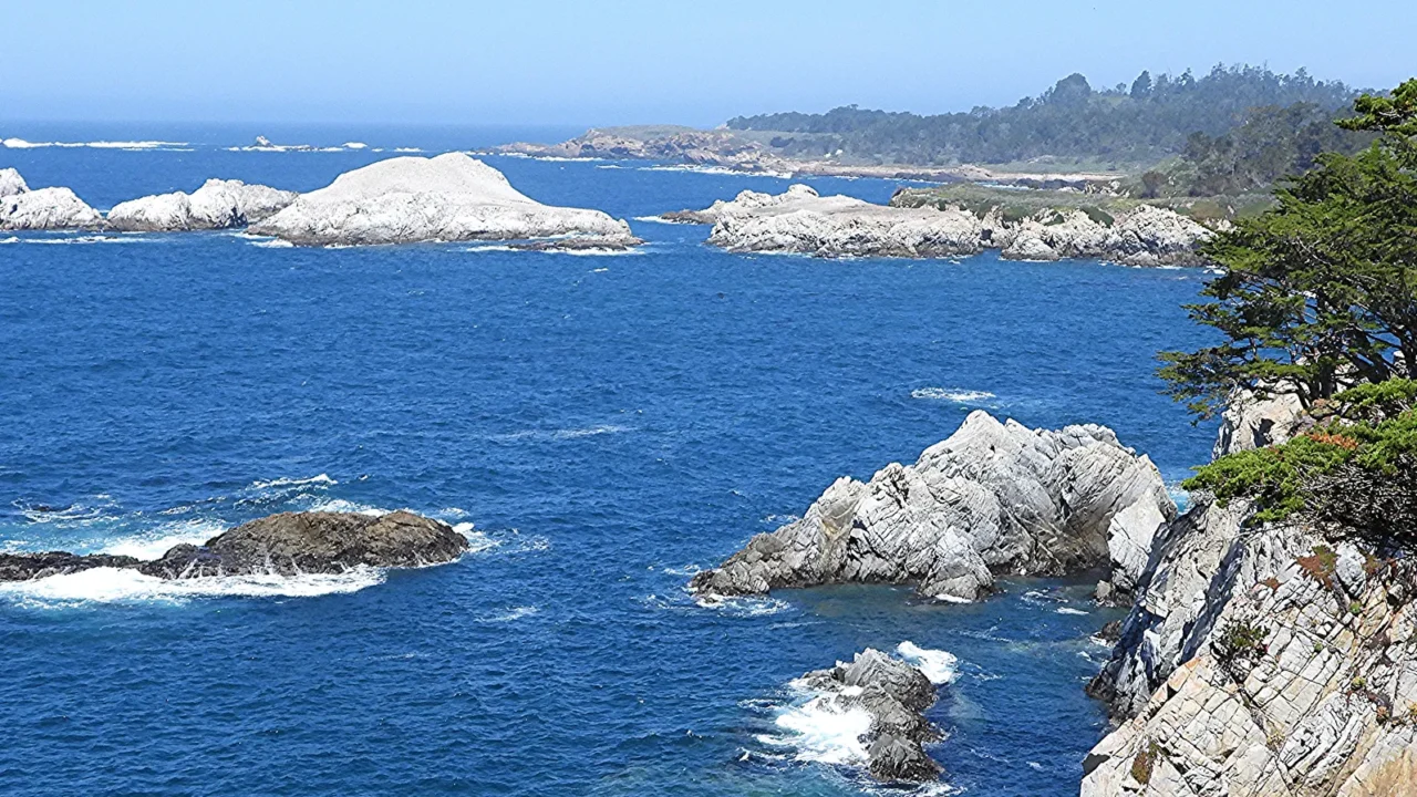 coastal landscape of the monterey peninsula california united states