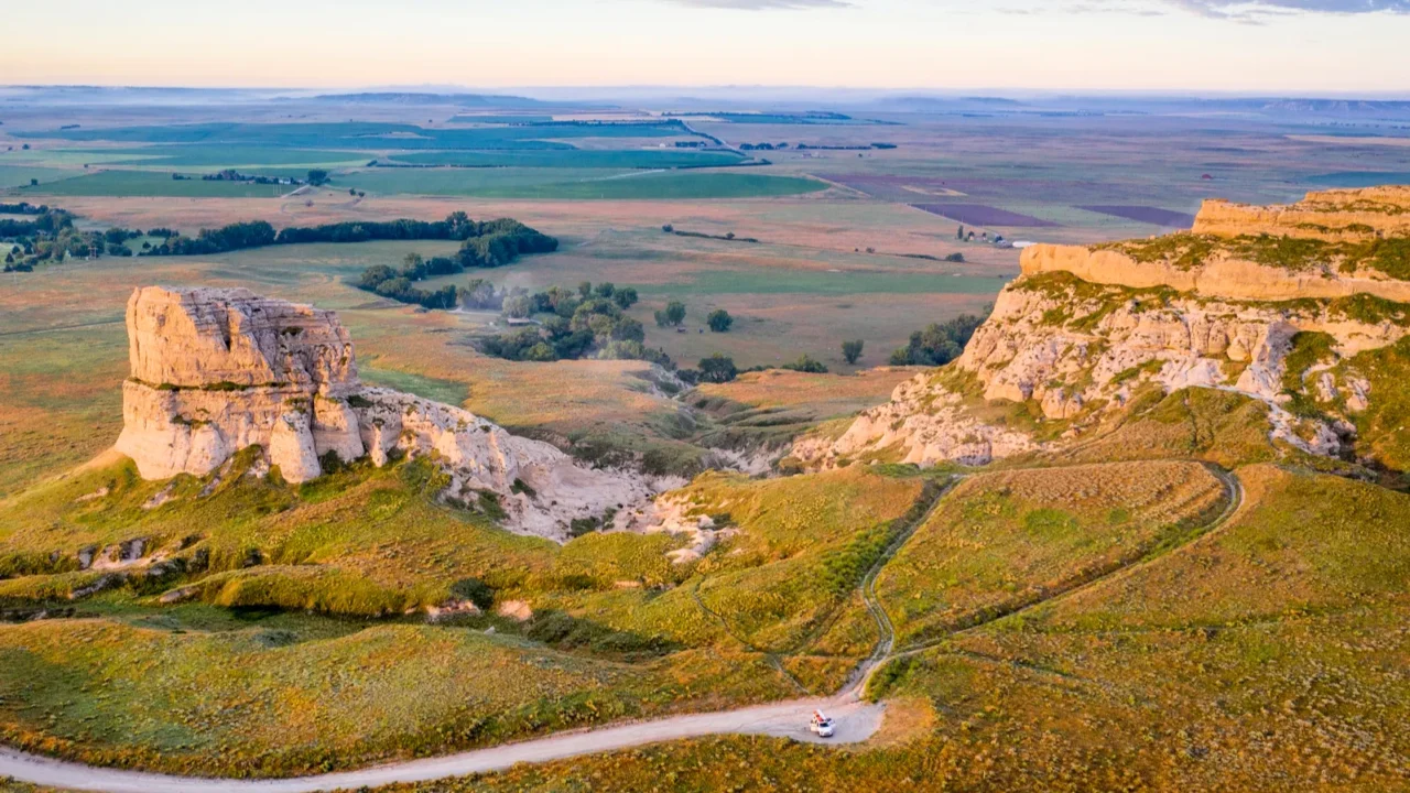 courthouse and jail rocks in nebraska