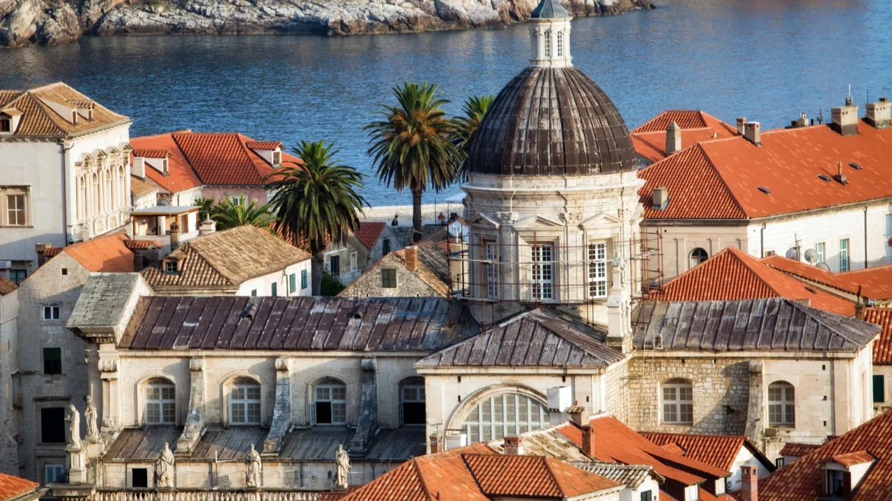 dubrovnik old town view