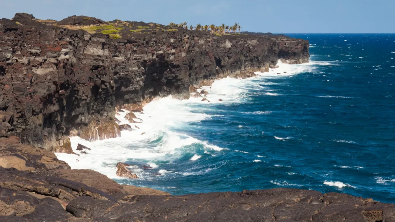 hawaii big island cliffs