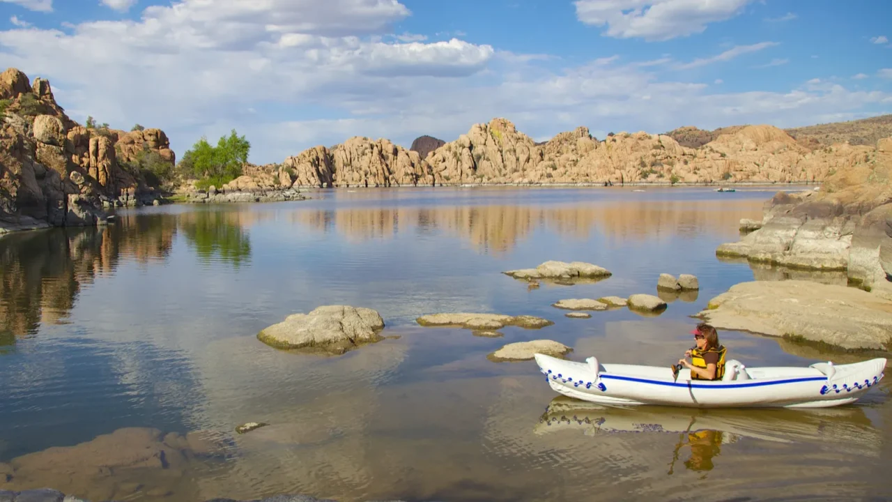 kayaking watson lake prescott arizona