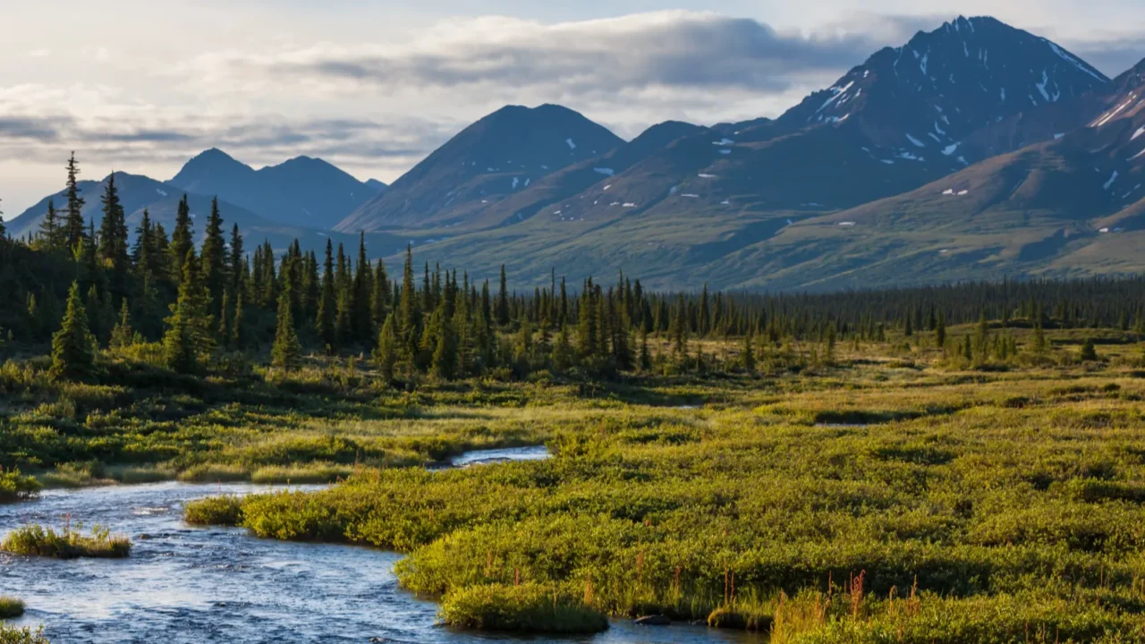 lake on alaska