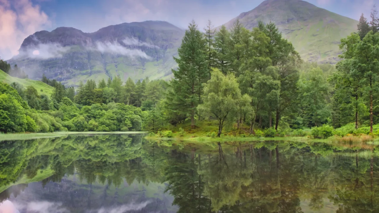 loch torren glencoe highlands scotland