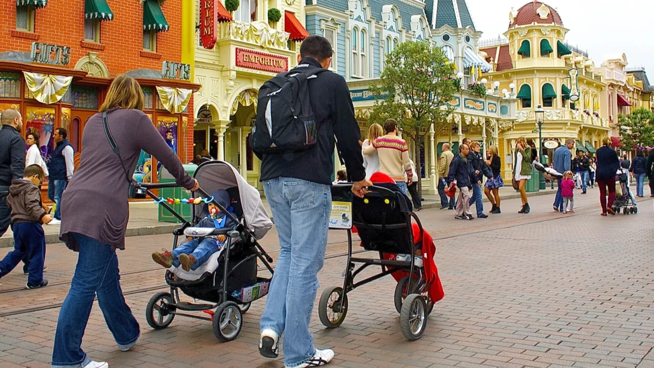 main street of the disneyland