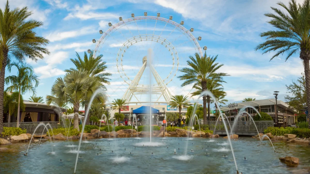 orlando and the largest observation wheel on the east coast