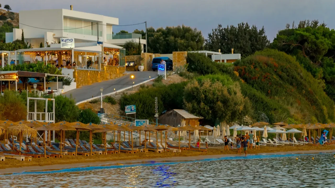 rhodes greece 21102023 pefki beach