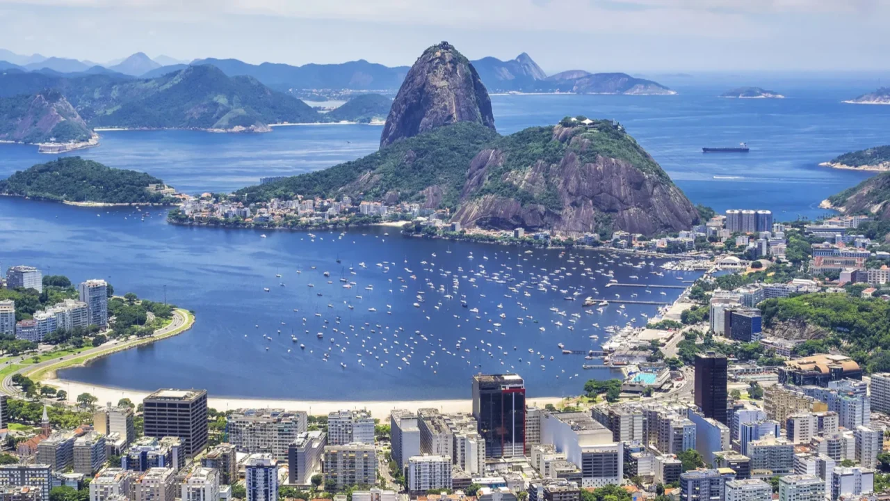sugarloaf mountain in rio de janeiro brazil