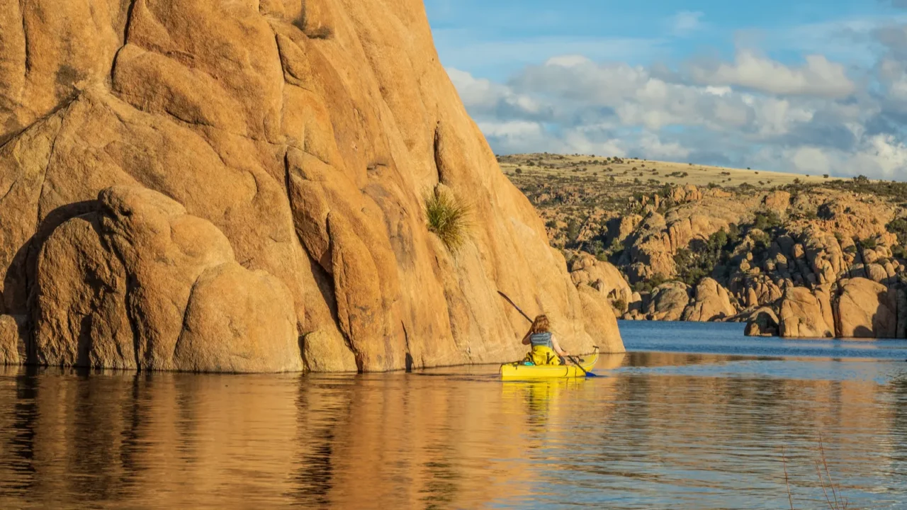 the scenic landscape of watson lake prescott arizona