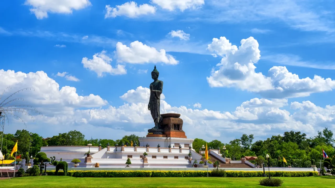big buddha statue at phutthamonthon nakhon pathom thailand