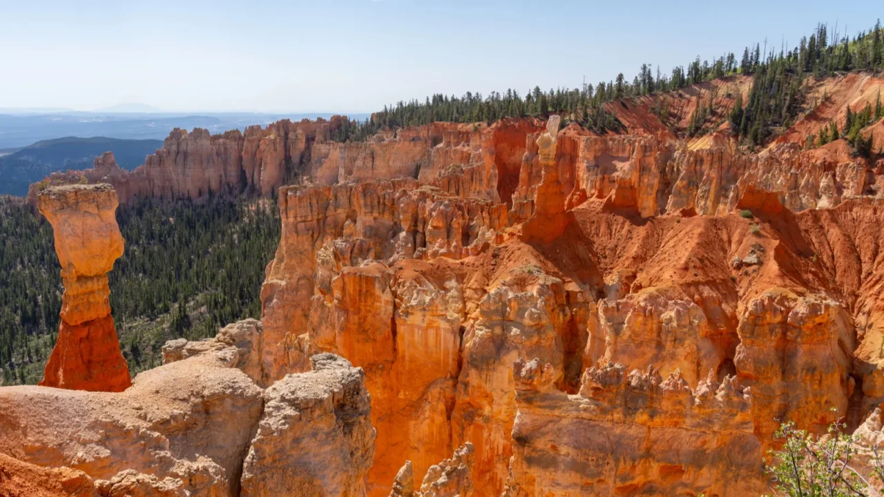 bryce canyon national park in southern utah usa june 3