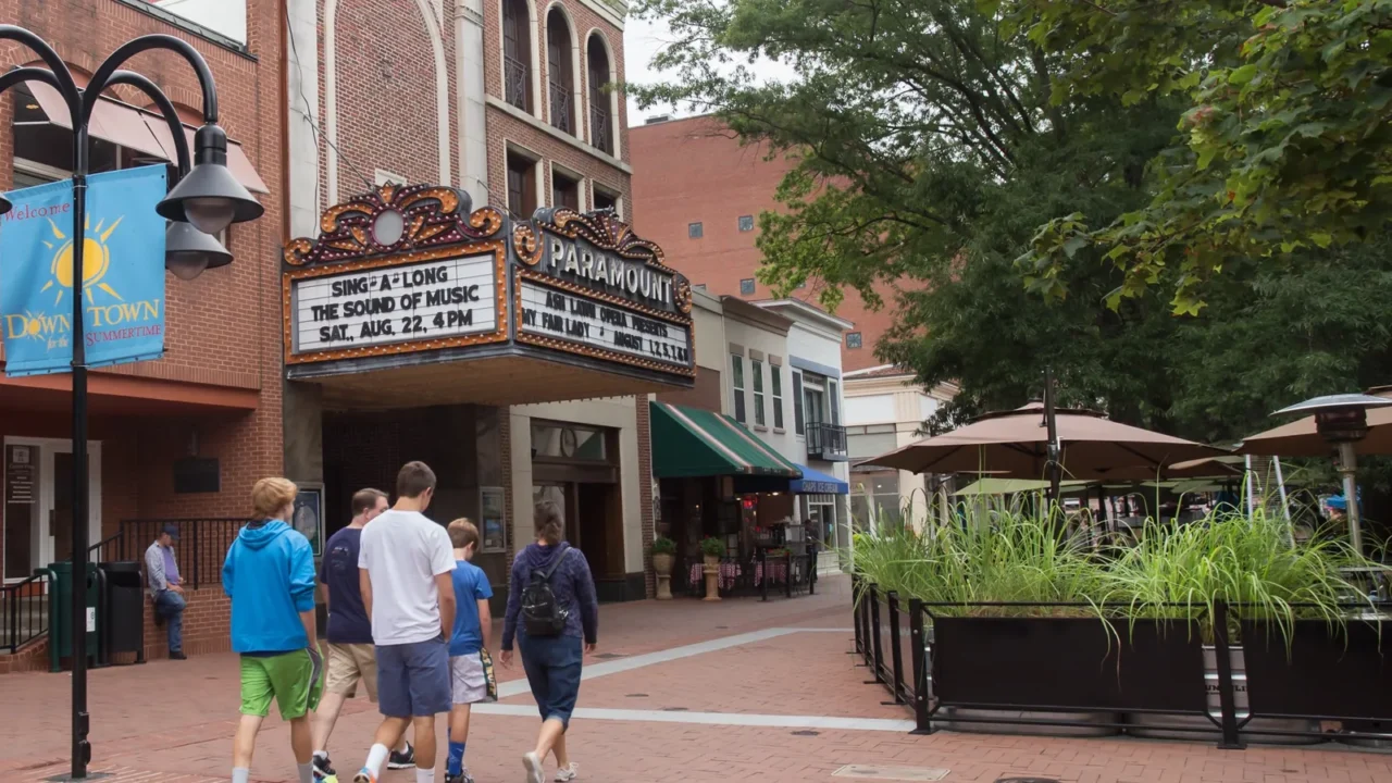 downtown mall charlottesville