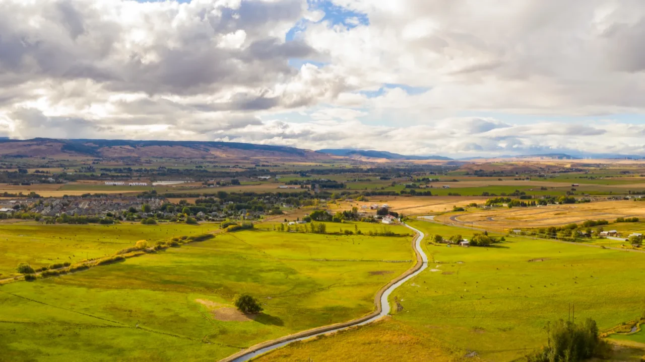 ellensburg washington yakima river panorama
