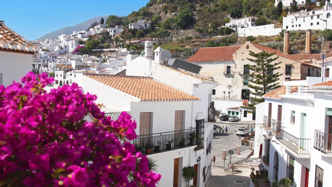frigiliana may 12 panoramic view of frigiliana on may 12